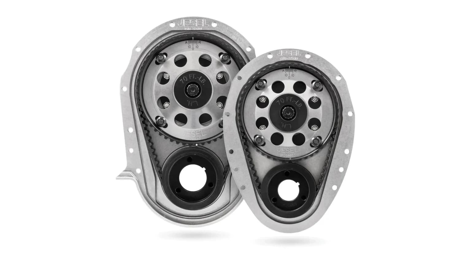 A Jesel belt drive pair, machined and assembled